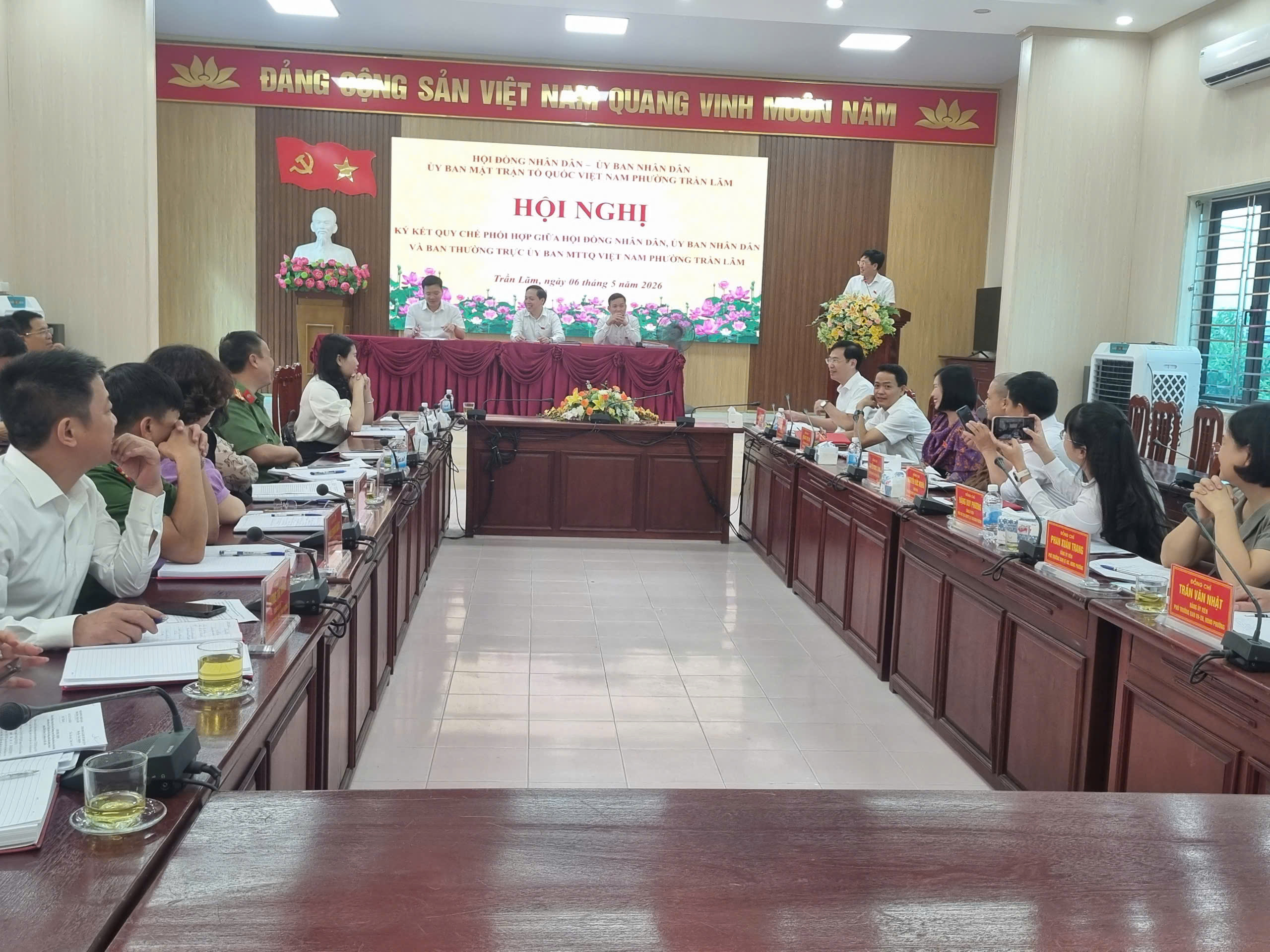 Gắn kết sức mạnh hệ thống chính trị vì một phường Trần Lãm phát triển bền vững