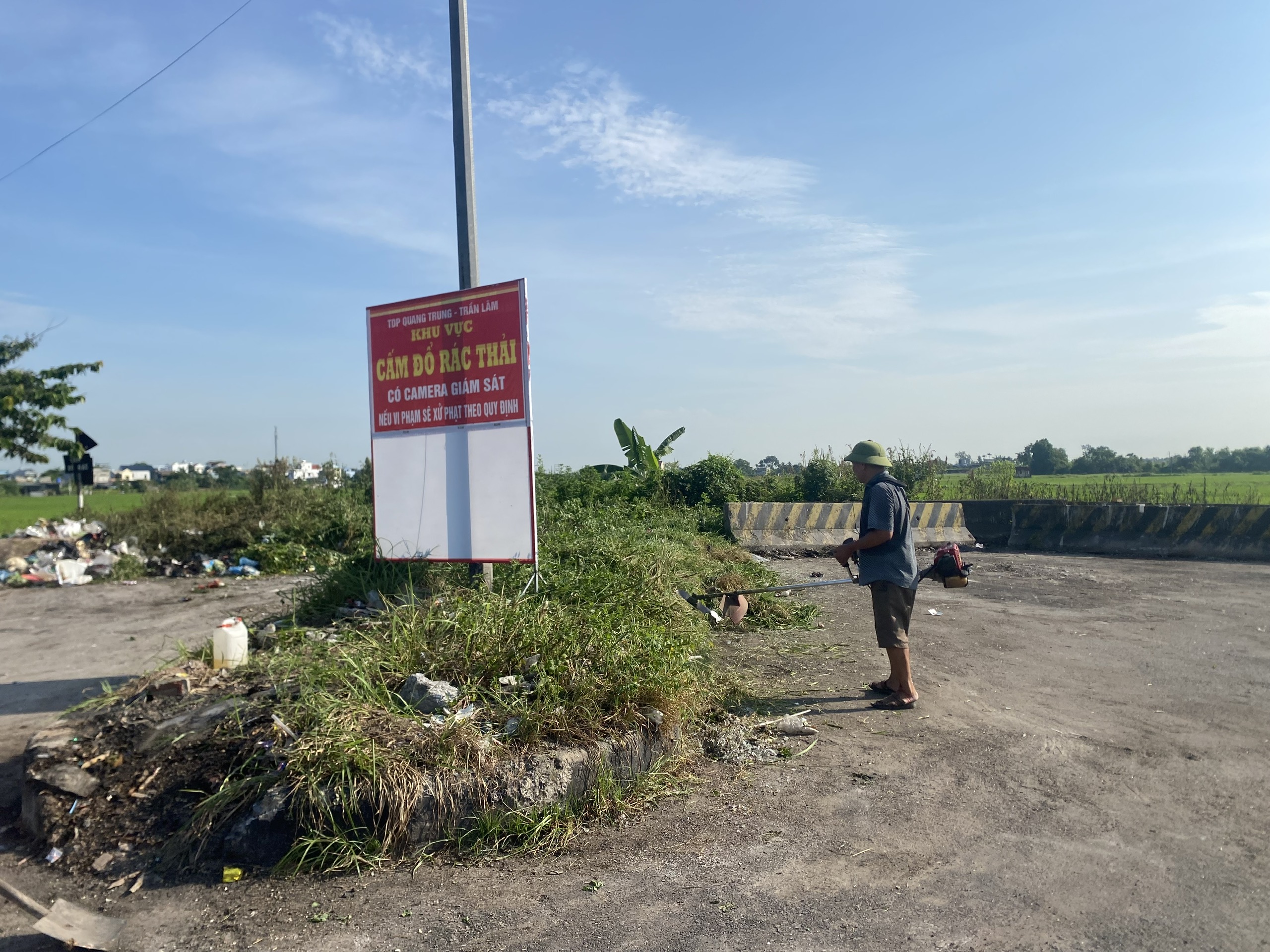 Tổ dân phố Quang Trung - phường Trần Lãm: Phát huy vai trò tự quản, từng bước xóa điểm nóng rác thải tự phát