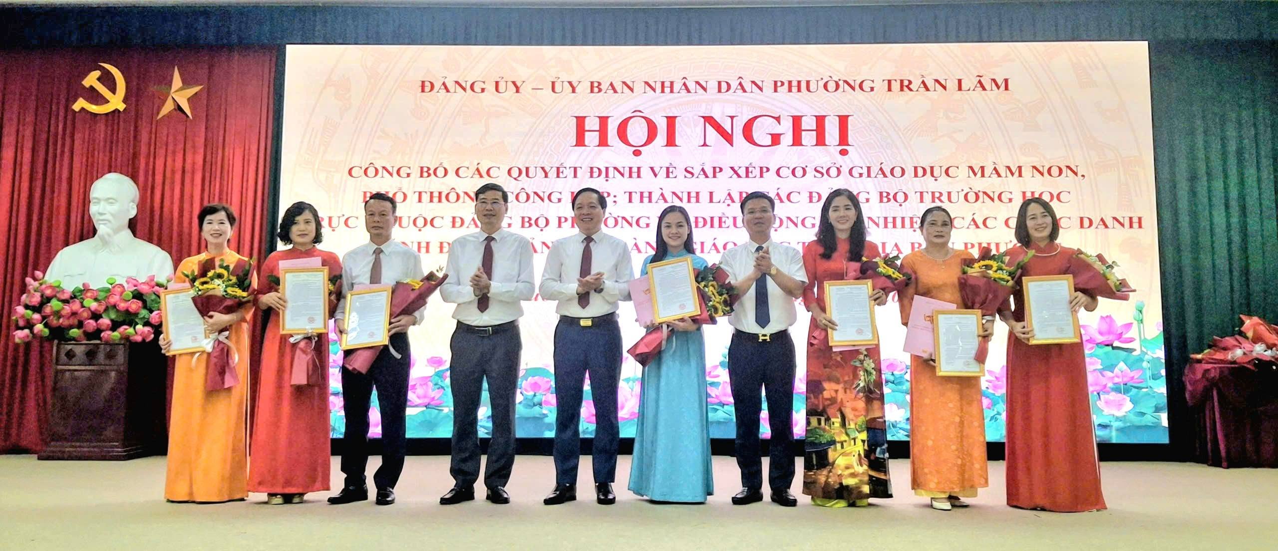 Đổi mới mạng lưới giáo dục phường Trần Lãm: tinh gọn bộ máy, nâng cao chất lượng nguồn nhân lực