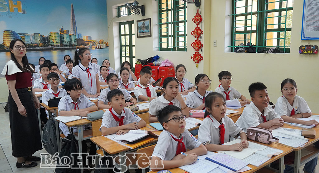 Phường Trần Lãm: Nâng cao hiệu quả mạng lưới trường học sau sắp xếp