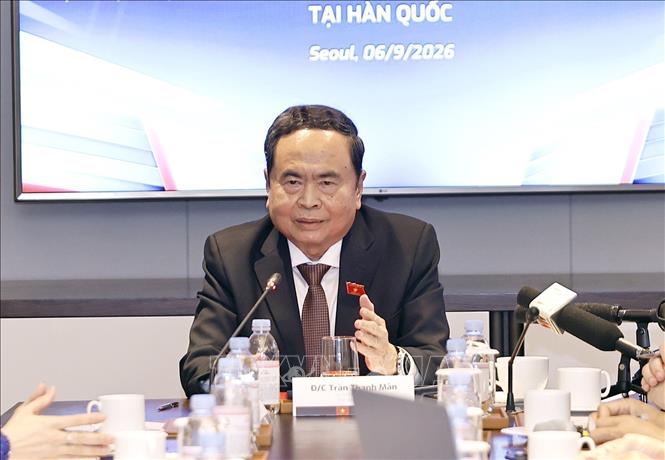 Chủ tịch Quốc hội gặp mặt thành viên Mạng lưới Đổi mới sáng tạo và chuyên gia Việt Nam tại Hàn Quốc