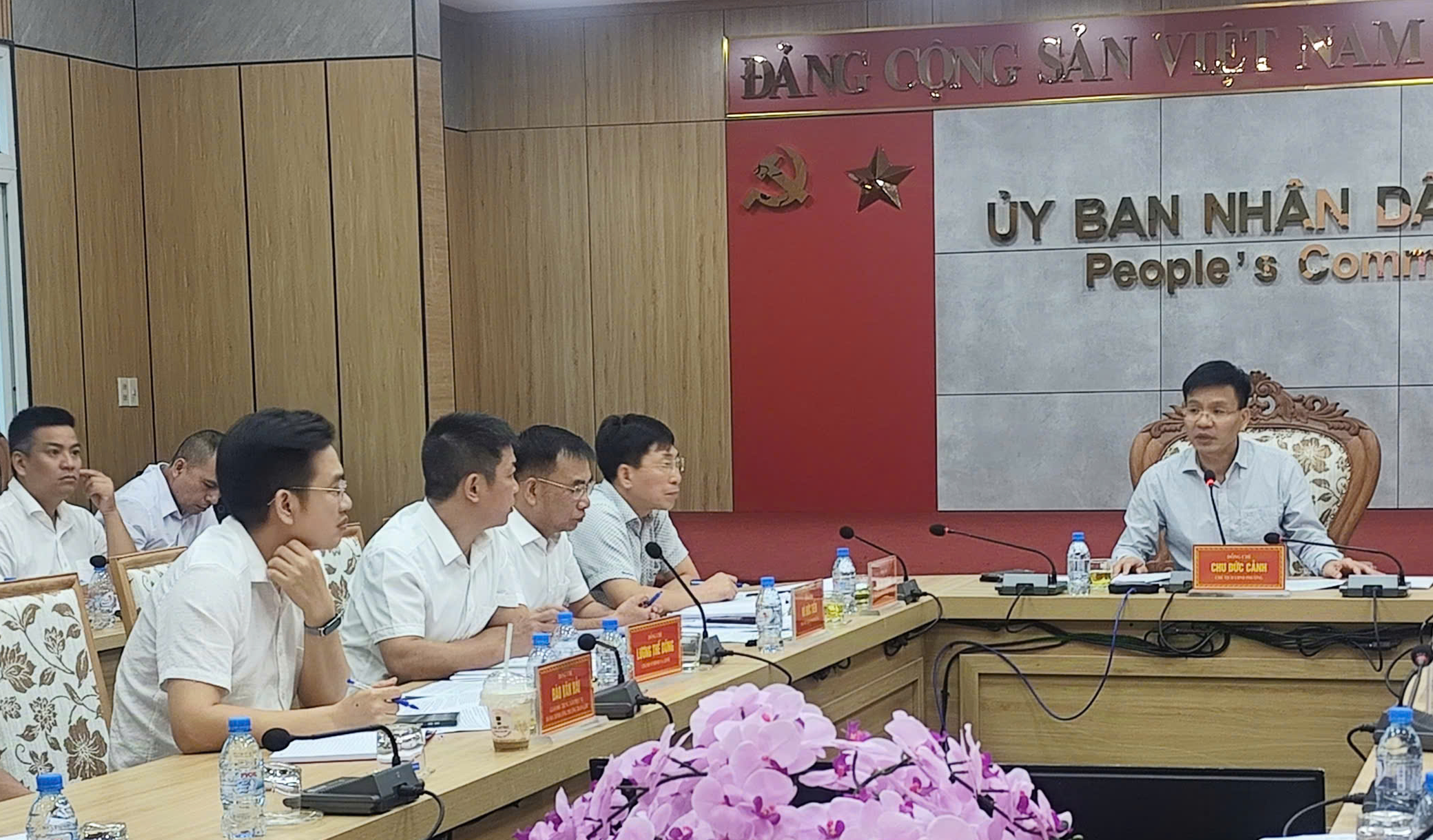 UBND phường Trần Lãm đánh giá tình hình kinh tế - xã hội 9 tháng, triển khai nhiệm vụ 3 tháng cuối năm 2026
