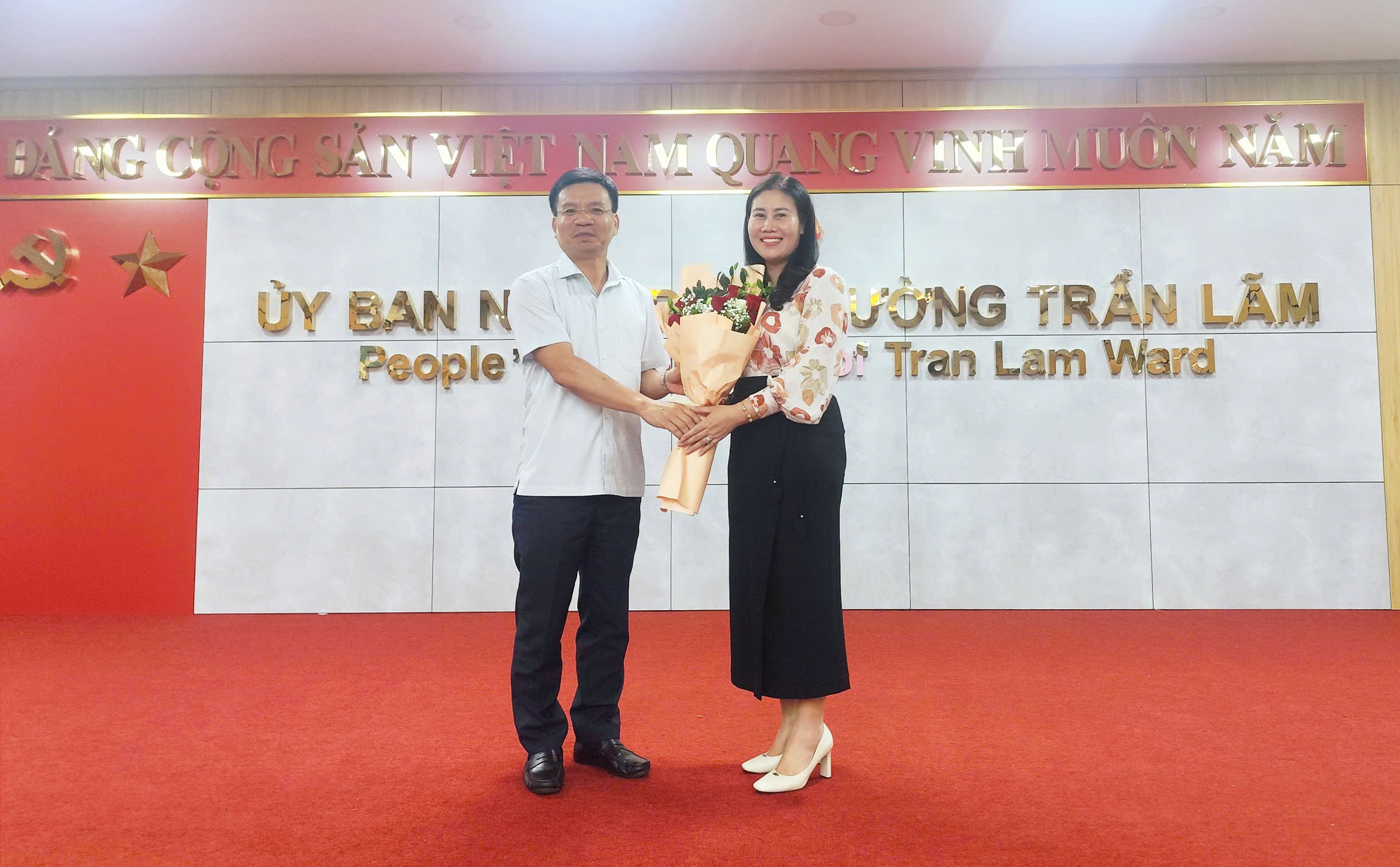 UBND PHƯỜNG TRẦN LÃM GẶP MẶT KỶ NIỆM NGÀY PHỤ NỮ VIỆT NAM 20/10